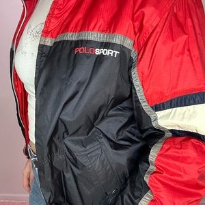 Vintage 90s polo sport wind breaker jacket